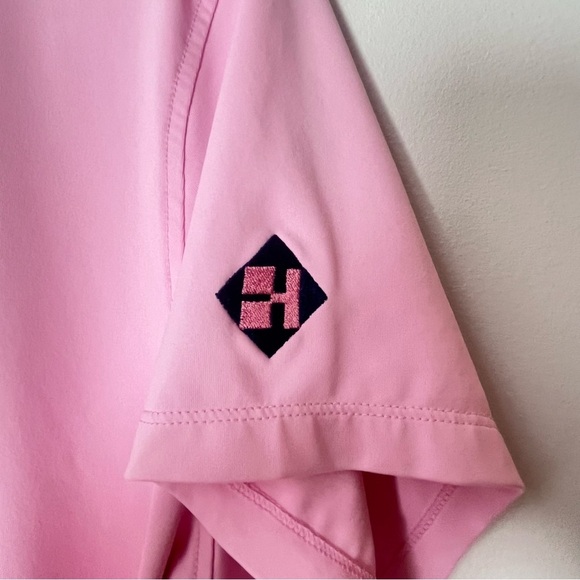 Peter Millar Women's Golf Polo Pink UPF 50+ Size XXL - Picture 5 of 9